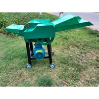 Máy băm rơm làm nấm, băm cỏ voi, cây ngô... lô cuốn motor 3kw(4hp)