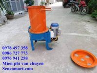 Máy băm xơ dừa, nghiền nguyên trái xơ dừa. Sản xuất 100% hàng Việt Nam, động cơ 3,5kw (4,7HP) dây đồng