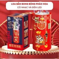 Máy Bắn Bong Bóng Pháo Hoa Ngày Tết