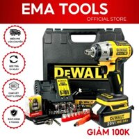 Máy bắn bulong, máy siết bulong Dewalt 20v không chổi than chân pin phổ thông M21