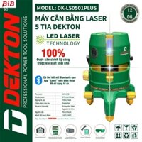 Máy Bắn Cốt - Cân Mực - Cân Bằng laser Dekton / DK - LS0501PLUS. BIB Máy xây dựng