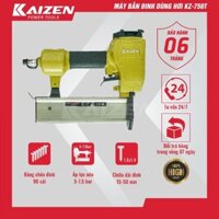 Máy bắn đinh bê tông dùng hơi KZ - 750T, áp lực nén 5-7.5 bar, đầu đinh 1,6x1,4mm | Dụng cụ điện cầm tay Kaizen máy mới