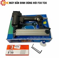 Máy Bắn Đinh Gỗ Dùng Hơi F30 TCK-Tặng Kèm Hộp 5000 Đinh F30-Chính Hãng