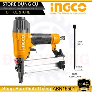 Máy bắn đinh khí nén Ingco ABN15501