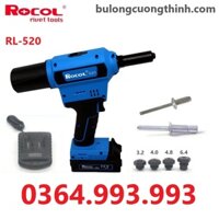 Máy bắn đinh rive RL520, chạy bằng pin (Đinh rive 3.2-6.4). (Bảo hành 12 tháng)