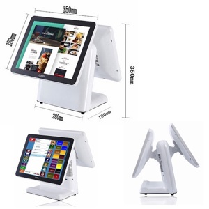 Máy bán hàng Pos ComQ QPOS1519 Dual screen