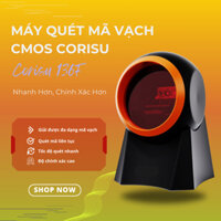 Máy Bắn Mã Vạch, Đầu Đọc Mã Vạch Đa Tia Để Bàn Corisu CMOS Sử Dụng Dễ Dàng Bảo Hành 12 Tháng