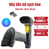 Máy bắn mã vạch Kaw 2D Hàng Chính Hãng - Hỗ trợ Bluetooth, Wireless, USB, giá tốt