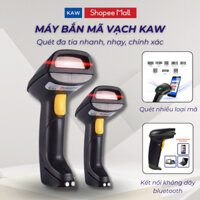 Máy Bắn Mã Vạch Không Dây Bluetooth KAW, Quét Nhiều Loại Mã Cực Nhạy, Lỗi 1 Đổi 1