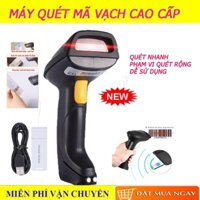Máy bắn mã vạch, Máy scan tốc độ cao Quét Mã Vạch Không Dây USB Chất Lượng Cao - Bảo Hành 12 Tháng 1 ĐỔI 1