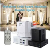 Máy bắn pháo điện lạnh, Máy quay tia lửa lạnh 1300w quay tia lửa xoay máy tia lửa lạnh xoay đôi tia lửa