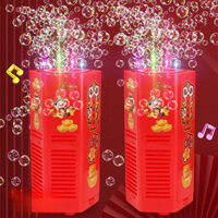 Máy bắn pháo hoa Máy bắn pháo hoa tự động 12 lỗ dành cho trẻ em không bị rò rỉ nước, ánh sáng mát mẻ và hiệu ứng âm thanh, quà tặng năm mới cho trẻ em