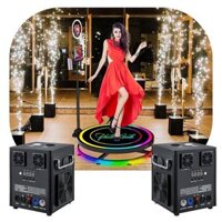 Máy bắn pháo hoa thác nước lấp lánh - thích hợp sử dụng sự kiện sân khấu , đám cưới [gtp]