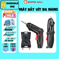 Máy Bắn Vít Cầm Tay 47 Chi Tiết Phụ Kiện, Máy Khoan Pin Mini Đa Năng Kèm Hộp Đựng và Cáp Sạc, VƯỢNG PHÁT GROUP.