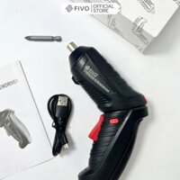 Máy Bắn Vít Cầm Tay Không Dây FIVO OP04, Linh Động 2 Kiểu Dáng, Tặng Kèm Dây Sạc Và 1 Đầu Vít, Nhỏ Gọn Tiện Dụng