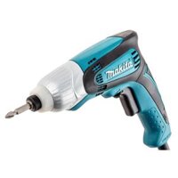Máy bắn vít chuyên vít Makita TD0100  Công suất đầu ra cao đạt đến 230W. Điều chỉnh tốc độ dễ dàng