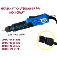 Máy Bắn Vít Công Nghiệp Bán Tự Động Nguồn 36V Đầu Gắn Vít ø 4, 5, 6, 1/4 C0043 CMART