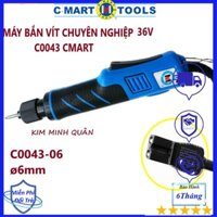 Máy Bắn Vít Công Nghiệp Bán Tự Động Nguồn 36V Đầu Gắn Vít ø  6mm C0043-06 CMART