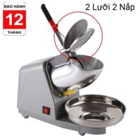 Máy Bào Đá 2 Lưỡi Công Suất 500W, Máy Xay Đá Bào, Máy Làm Đá Bào Nhuyễn Mịn, Máy Bào Đá Tuyết YILI Bảo Hành 1 Năm