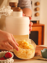 Máy bào đá kem quay tay thủ công Australian KE nghiền đá cục bơ đường sữa kem làm kem tươi dùng trong bếp gia đình thông minh cao cấp