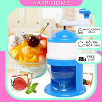 Máy bào đá, Máy xay đá HAPPIHOME  lưỡi dao từ thép không gỉ, sắc bén, dùng bào đá tuyết tiện lợi