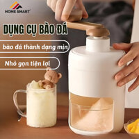 MÁY BÀO ĐÁ MINI BẰNG TAY - MÁY XAY ĐÁ TUYẾT ĐA NĂNG LÀM KEM BINGSU TRÁI CÂY-MÁY NGHIỀN ĐÁ QUAY TAY VỚI LƯỠI THÉP CỰC BÉN