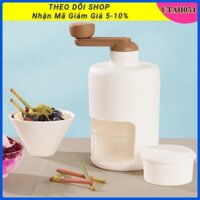 Máy Bào Đá Mini Xay Đá Tuyết Quay Bằng Tay  Đa Năng Cho Gia Đình Màu Trắng【Utah054】- Tổng kho sỉ gia dụng MATRIX