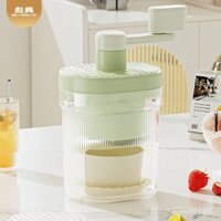 Máy bào đá thủ công tại nhà, máy nghiền đá nhỏ, máy làm đá bông, máy làm đá tuyết, công cụ nghiền đá bằng tay quay, máy làm đá mưa đá