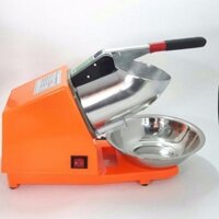 Máy Bào Đá Tuyết 2 Dao 300W Inox Máy Xay Đá Viên Làm Đá Bào Cho Quán Trà Sữa Cà Phê