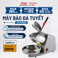 Máy bào đá tuyết Seka, máy xay đá 2 lưỡi xay đá tuyết nhuyễn và mịn đáp ứng mọi nhu cầu kinh doanh