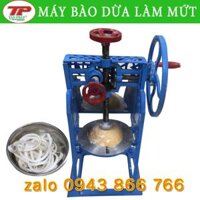 MÁY BÀO DỪA SƠI LÀM MỨT QUAY TAY