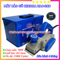 Máy bào gỗ HIKORA HA4-28B (780W) - Khung vỏ máy bằng nhôm đúc bao khỏe, bao bền - Bảo hành 6 tháng