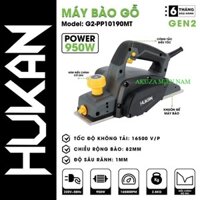 Máy bào gỗ HUKAN G2-PP10190MT ,công xuất 950w siêu khỏe Chiều rộng bào: 82mm chính hãng Miền Nam