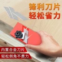 Máy bào gỗ thủ công, dao cắt vát góc vuông, góc phẳng, máy cắt cạnh thủ công, công cụ vát cạnh cho tấm âm thanh, tấm nhựa, tấm thạch cao I3ZF