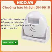 Máy báo khách DH-9915/Chuông báo khách thông minh.cảm biến chuyển động hồng ngoại.[tặng kèm 3 quả pin]