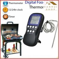 Máy báo nhiệt độ thực phẩm Thermometer&Time 🍟🍟