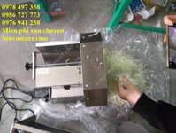 Máy bào sợi đu đủ vừa quay tay vừa dùng điện 220v