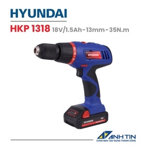 Máy bắt vít Hyundai HKP1318, 13mm