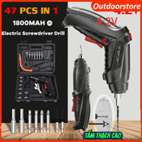 Máy Bắt Vít Cầm Tay Máy Khoan Pin đóng hộp 48 chiếc Mini Bắt Vít Đa Năng Gia Dụng Thông Minh