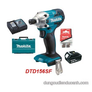 Máy bắt vít động lực dùng pin Makita DTD156SF