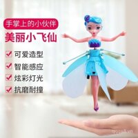 Máy bay cảm biến thông minh bay tiên bay, máy bay điều khiển từ xa cho trẻ em, quà tặng cho bé gái