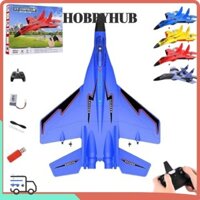 Máy bay chiến đấu điều khiển từ xa HOBBYHUB 2.4ghz Rc, Máy bay chiến đấu điều khiển từ xa sạc USB điện, Bọt có đèn đầy màu sắc Máy bay ZY-530 Rc