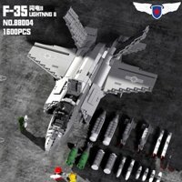 Máy bay chiến đấu F-35 Lightning Joint Strike Fighter ghép LEGO đồ chơi máy bay 88004