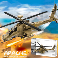 máy bay chiến đấu
Máy bay chiến đấu AH64
Lắp ráp đồ chơi khối xây dựng
Đồ chơi máy bay
Tương thích với Lego