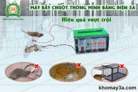Máy bẫy chuột thông minh bằng điện 3A