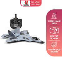 Máy Bay Điều Khiển F-22 XK A180 Raptor 3 kênh KT: 45*33*12cm. Không chổi than , Có Sẵn mạch cân bằng