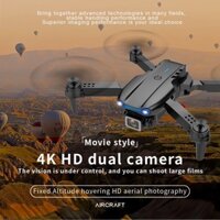 Máy bay điều khiển Flycam E99 PRO 2024 phiên bản mới, máy bay điều khiển từ xa 4 cánh drone