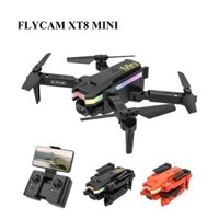 Máy Bay Điều Khiển Từ Xa 4 Cánh XT8 - Flycam Mini Giá Rẻ Camera Kép, Bay Ổn Định