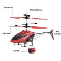 Máy bay điều khiển từ xa, đồ chơi máy bay trực thăng điều khiển từ xa mini chống va đập