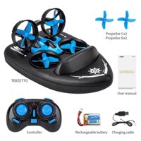 Máy bay điều khiển từ xa H36 JJRC H36F Terzetto 1/20 2.4G 3 trong 1